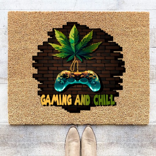 Gaming and Chill Coir Doormats
