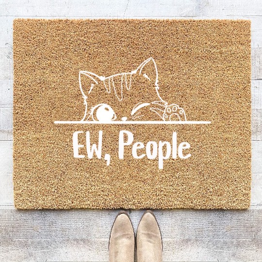 Ew People Coir Doormats