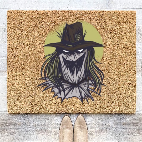 Scary creepy monster Scary creepy monster inspirat Coir Doormats
