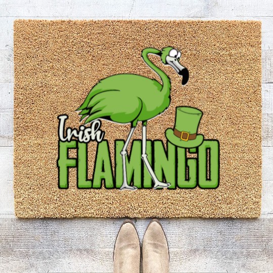 Irish Flamingo - flamingo Coir Doormats