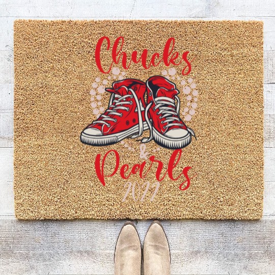 Chucks and Pearls 2022 Coir Doormats