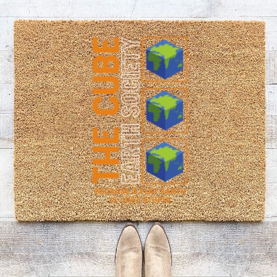 Earth Coir Doormats, The Cube Earth Society Earth Coir Doormats,