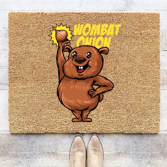 Wombat Onion - Wombat Onion Coir Doormats