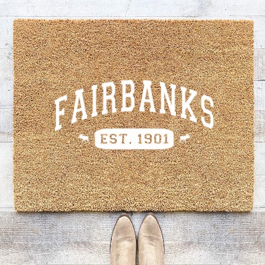 Alaska Gift USA Natur Bär Denali Grizzly Wald Coir Doormats