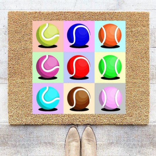 Cadeau pour joueurs et joueuses de padel Coir Doormats