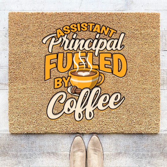 Assistant Principal Back School Teacher Principal Coir Doormats