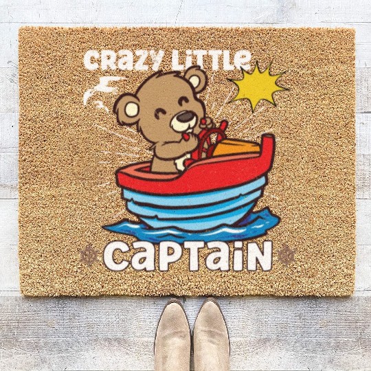 Sailing Sailboat Boating Kid Child Yacht Boat Coir Doormats