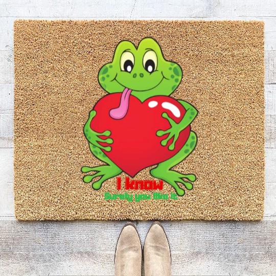 soulmate my bestie Coir Doormats