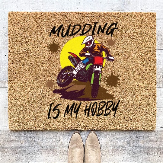 Dirt Bike Dirt Bike Riding Motocross Dirt Biking Coir Doormats