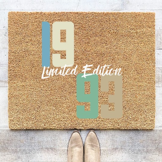 30 Years Vintage 1993 Retro 30th Birthday Coir Doormats