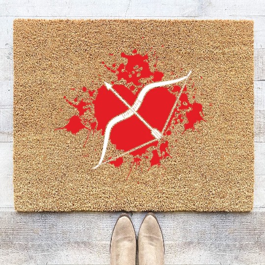 Arch Sport, Archer, Archery, Arrow And Bow Coir Doormats