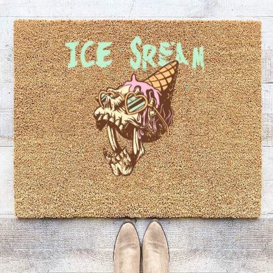 Ice scream Halloween Coir Doormats