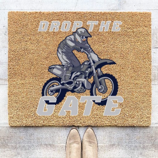 Dirt Bike Dirt Bike Riding Motocross Dirt Biking Coir Doormats