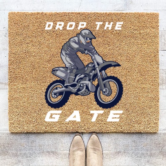 Dirt Bike Dirt Bike Riding Motocross Dirt Biking Coir Doormats