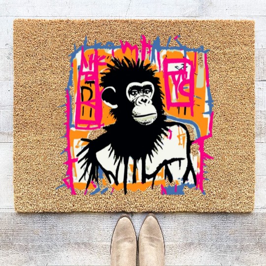 Rock and roll Ape Coir Doormats