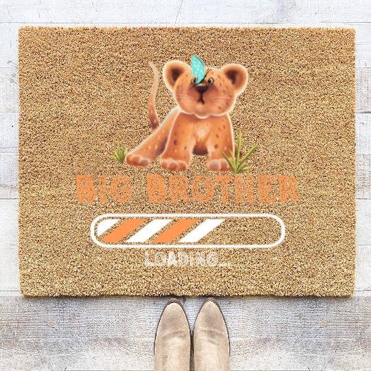 Big brother lion Coir Doormats