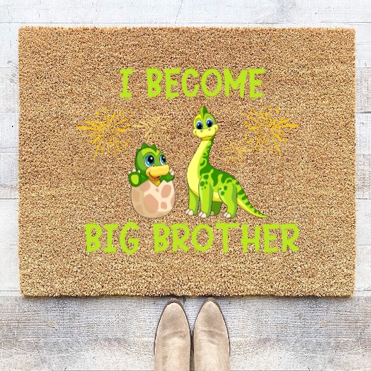Big brother dinosaur 2023 Coir Doormats