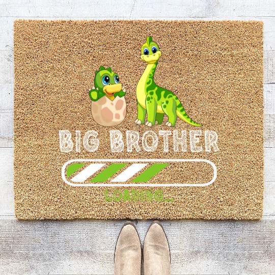 Big brother dinosaur 2023 Coir Doormats