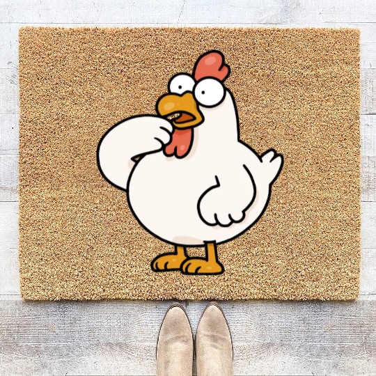 Chickens Coir Doormats