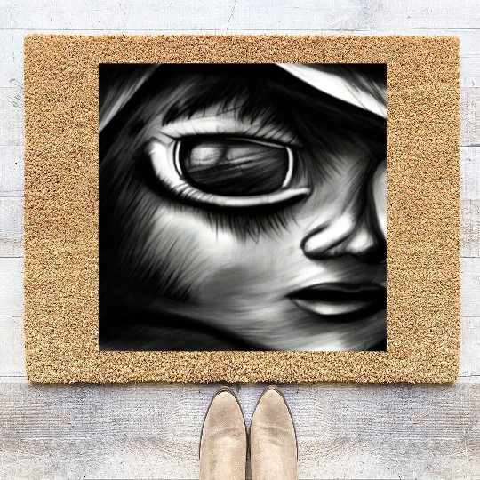 The truth is out there Look into my eyes and find Coir Doormats