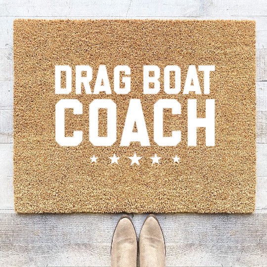 Drag Boat Coach Speed Boat Coir Doormats