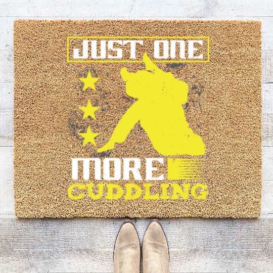Jiu jitsu just one more cuddling jujutsu mma Coir Doormats