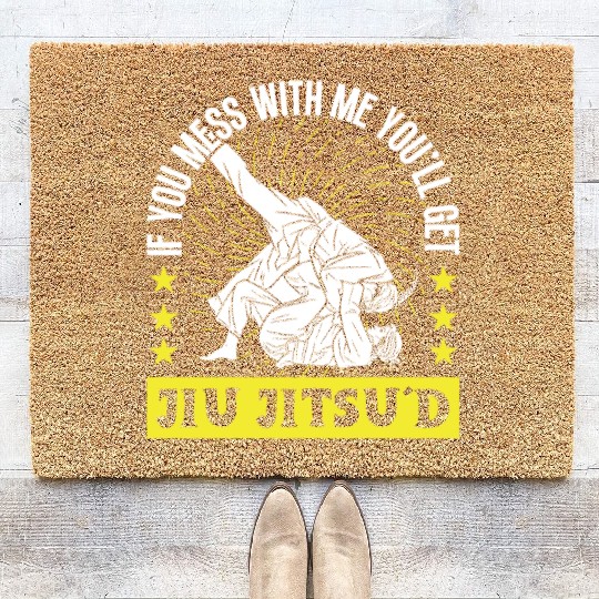Jujutsu youll get jiu jitsud martial arts mma Coir Doormats