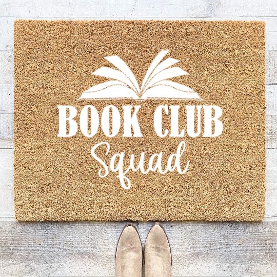 Book Club Squad Coir Doormats