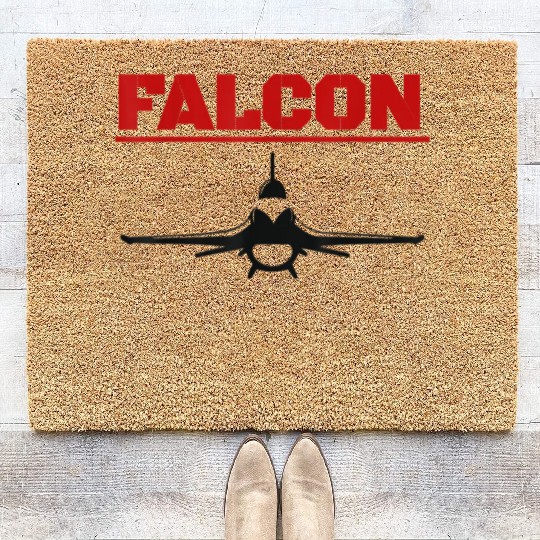 A great F 16 Falcon Aviation Coir Doormats aka Viper