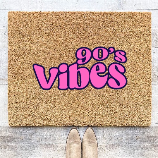 90s vibes ,classic, retro,vintage Coir Doormats