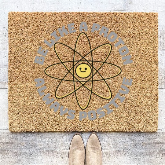Geek Be Positive Coir Doormats