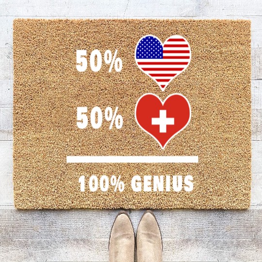 USA and Switzerland 100% genius Coir Doormats
