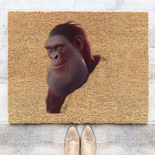 Monkey Ape Chimpanzee Coir Doormats