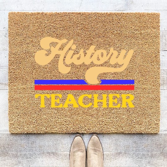 Histroy Teacher Coir Doormats