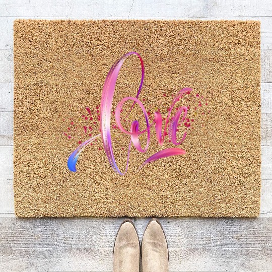 Love 2023, Valentine's Day 2023, Love Day Coir Doormats