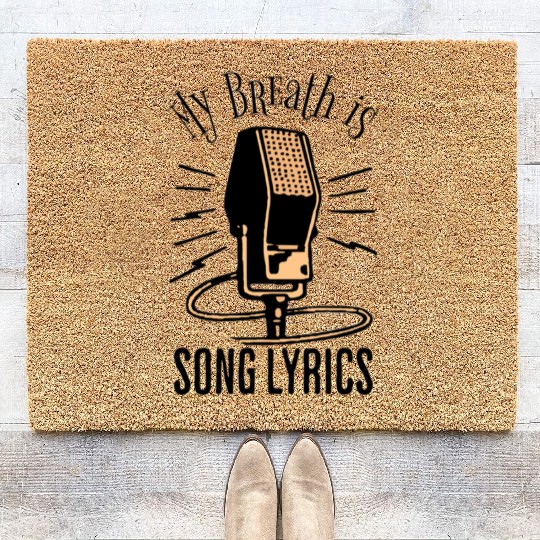 My Breath Is song lyrics Coir Doormats