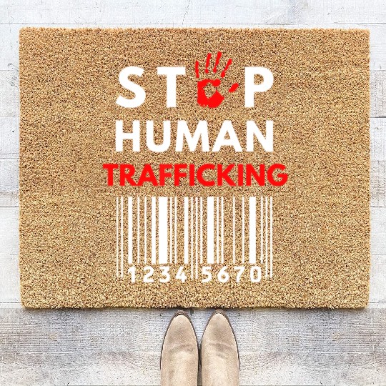 Human Trafficking Awareness End It Not For Sale St Coir Doormats