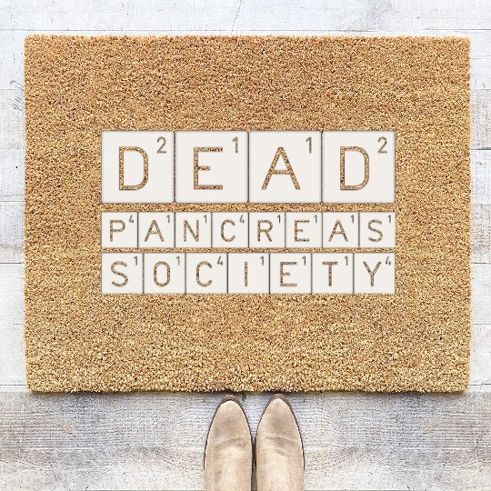 Dead Pancreas Society Coir Doormats