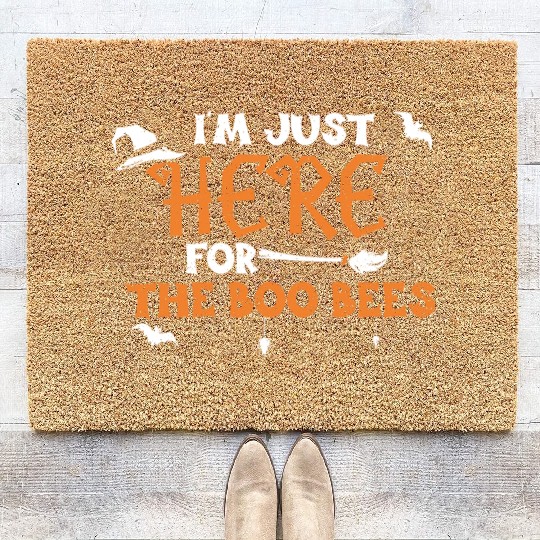 I'm Just Here For The Boo Bees Coir Doormats