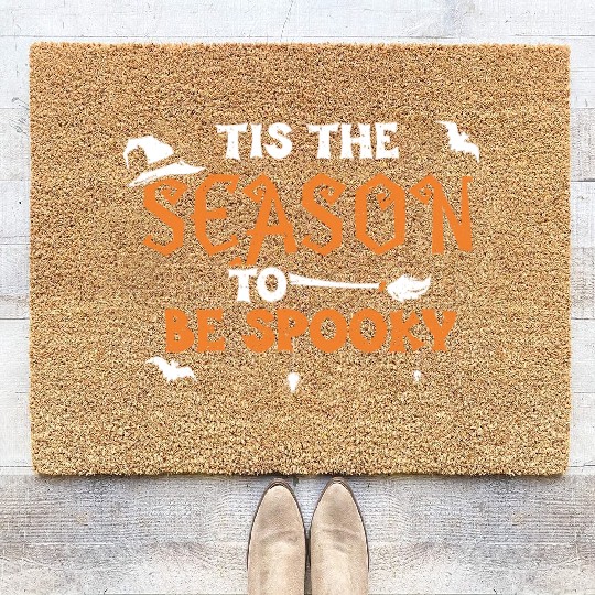 Tis The Season To Be Spooky Coir Doormats