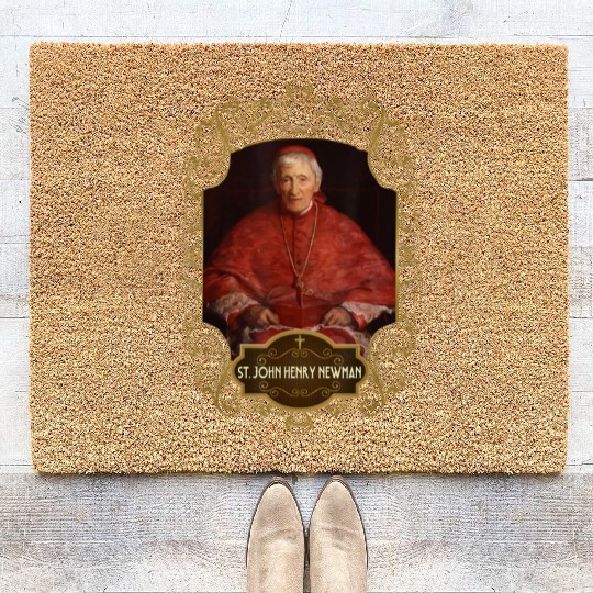 St. John Henry Newman Oxford Movement Catholic Coir Doormats