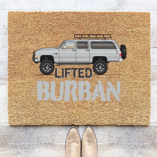 burban Light Silver Coir Doormats