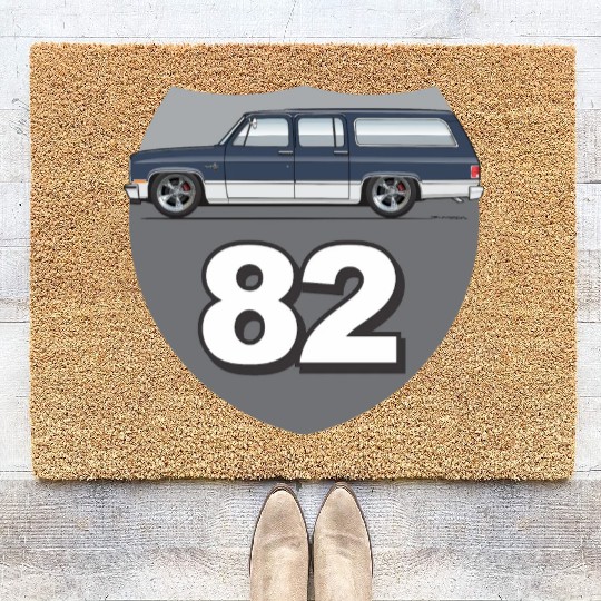 82 Midnight Blue Coir Doormats