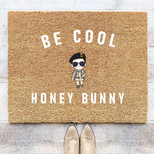 Be Cool Honey Bunny Coir Doormats
