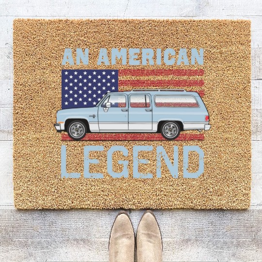 legend Light Blue Coir Doormats