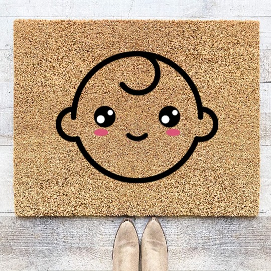 Cute baby Coir Doormats