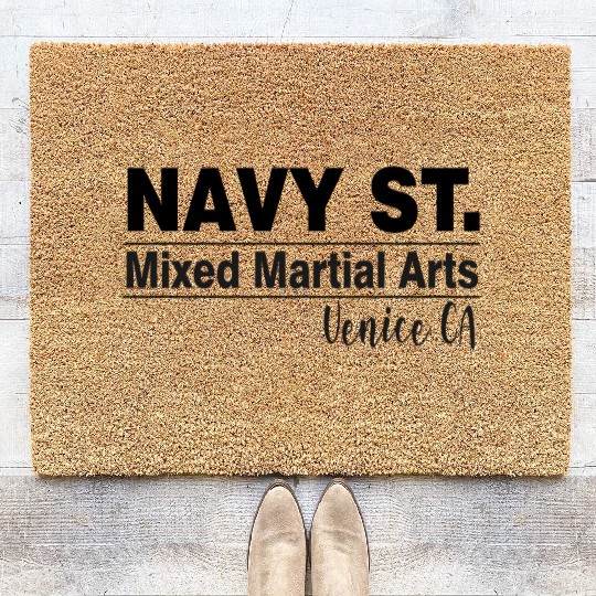 navy st 3 Coir Doormats