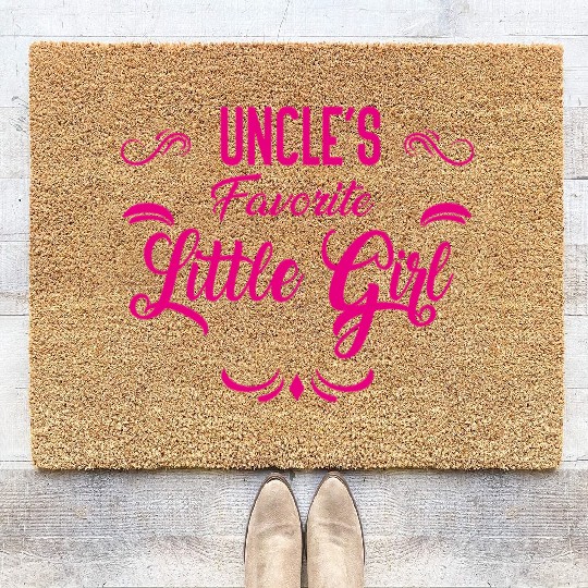 Uncle s Favorite Little girl Coir Doormats