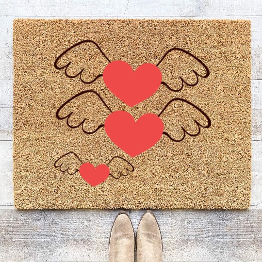 I Love My Girlfriend Coir Doormats