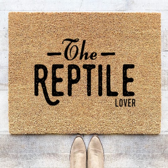 The Reptile Lover Coir Doormats